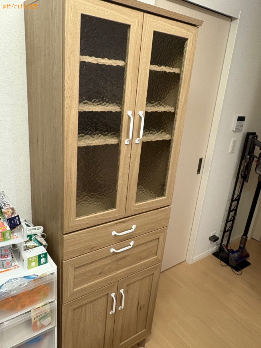 食器棚の組み立て作業ご依頼　お客様の声
